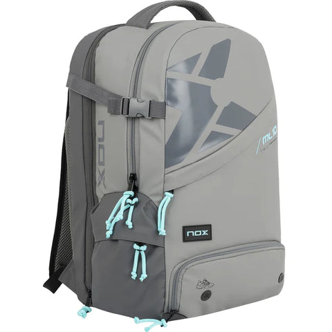 Mochila Nox ML10 Team Series Gris Azul