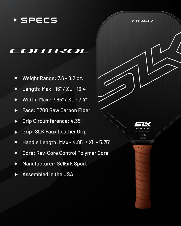 Selkirk Paddle SLK Halo Control Max