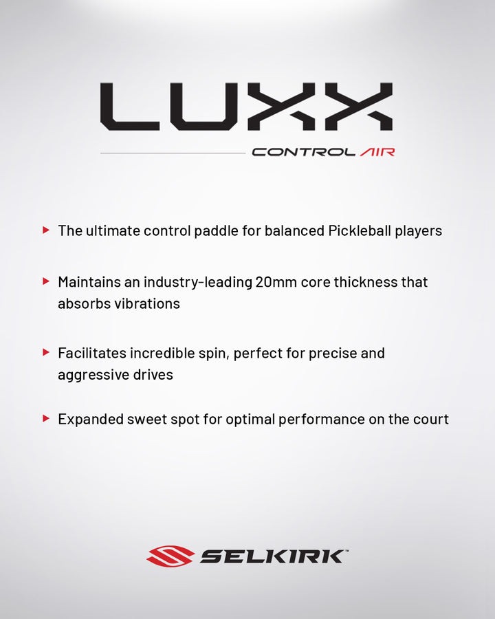 Selkirk Paddle LUXX Control Air Invikta